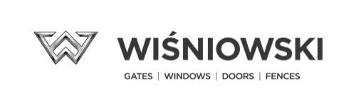 Logo Wiśniowski — bramy garażowe, ogrodzenia i drzwi zewnętrzne
